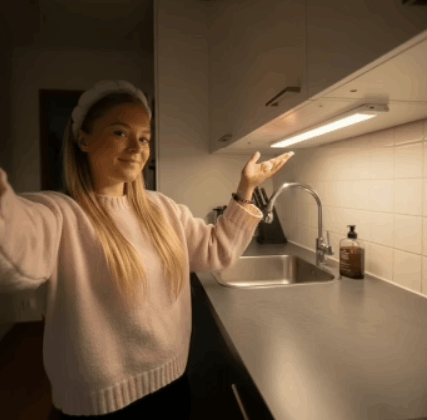sensso motion light testimonial Olivia D.